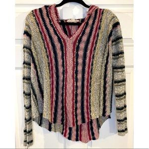 Lovestitch stripped beach hoodie